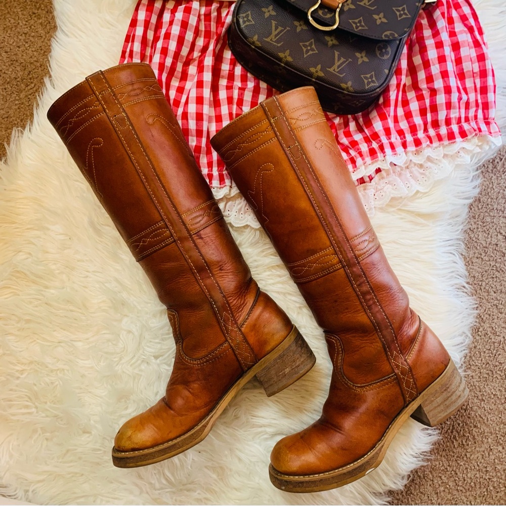 FRYE Campus Steer Stitch boot